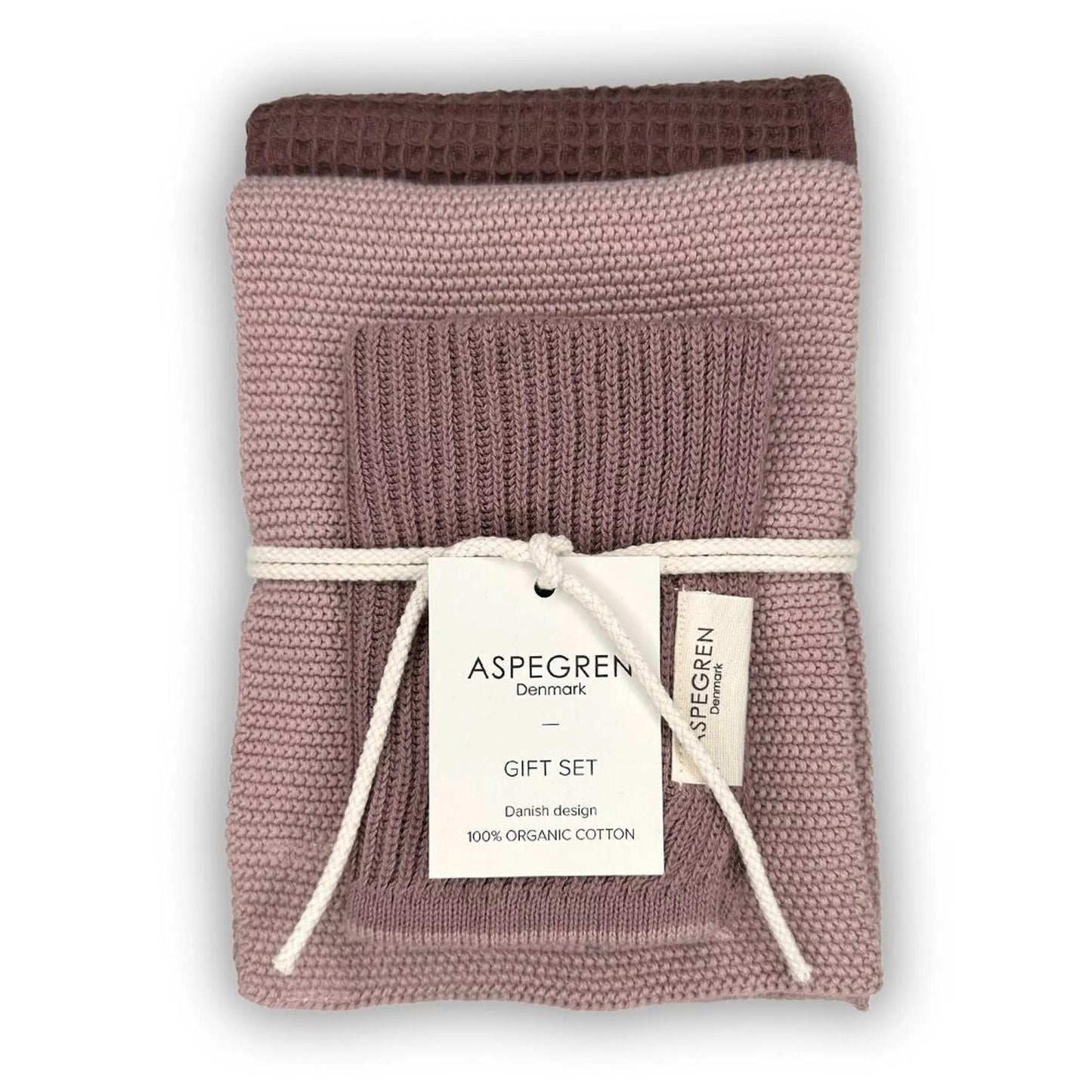Aspegren Denmark Geschirrtuch Set Merlot