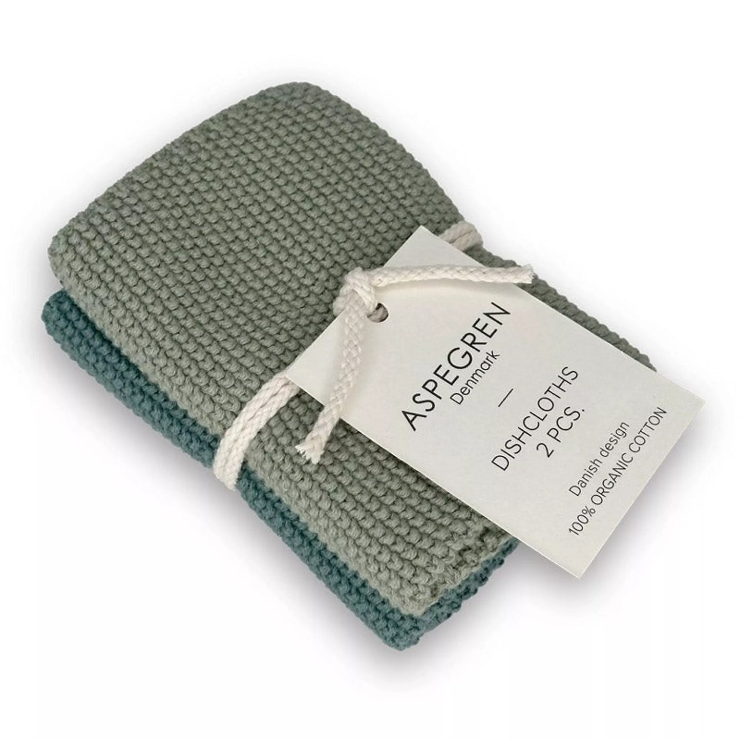 Aspegren Spültuch gestrickt mint 2er-Set