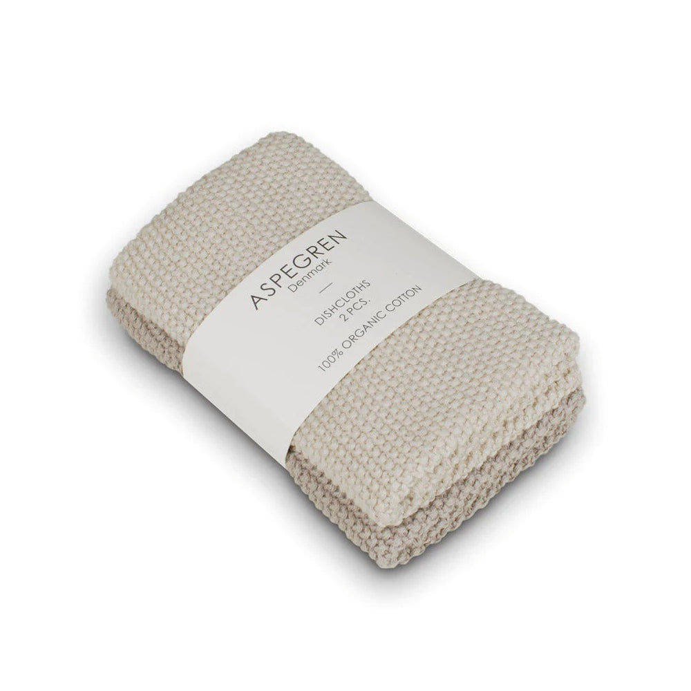 Aspegren Denmark Spültuch gestrickt True 2er-Set