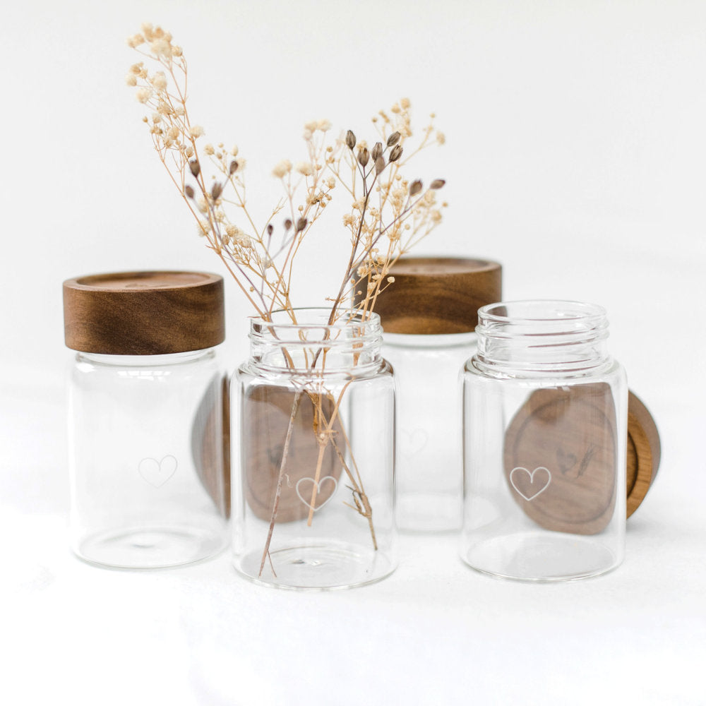 Bake Affair Vorratsglas "Herzchen" 250 ml