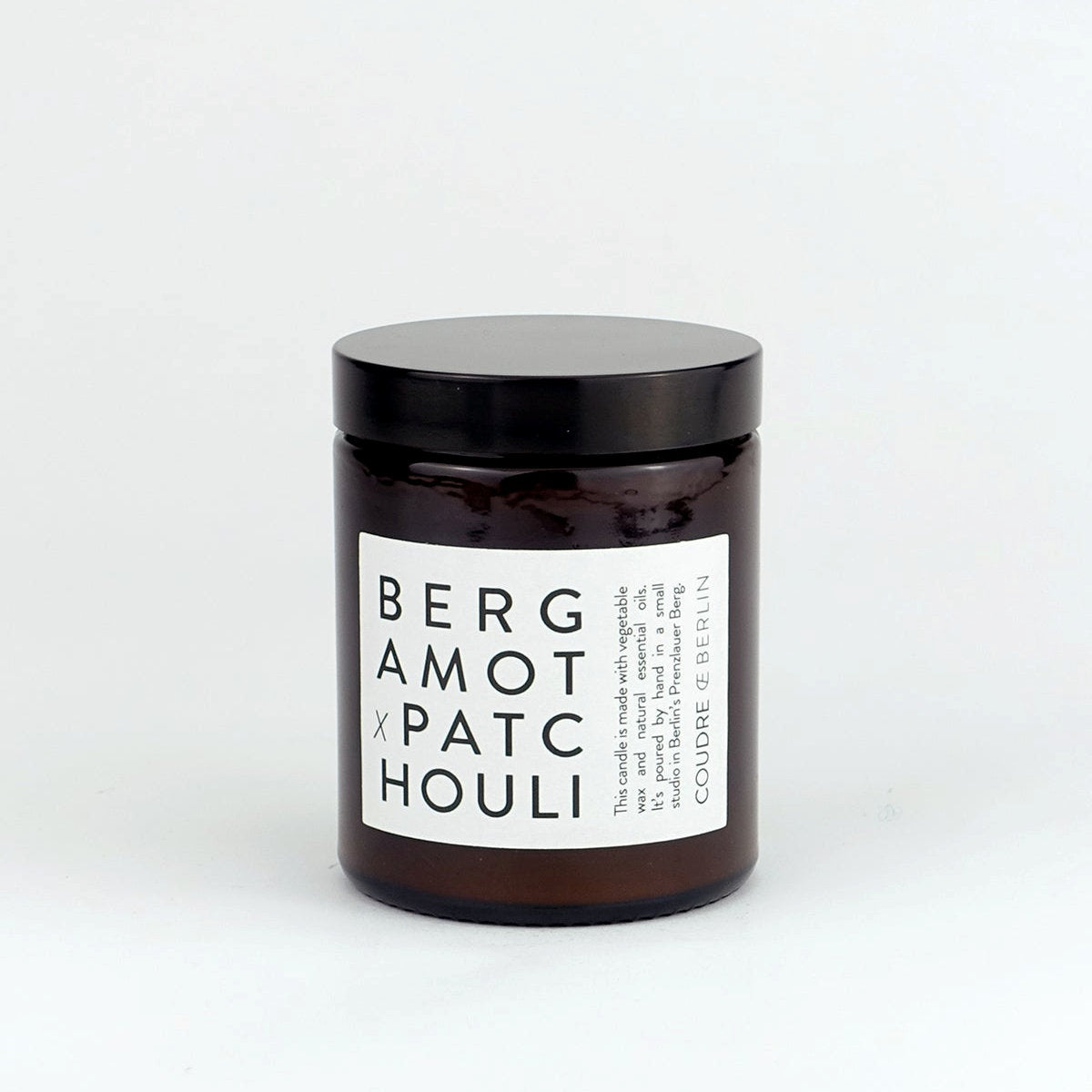 COUDRE BERLIN bergamot x patchouli / ESSENTIALS Duftkerze