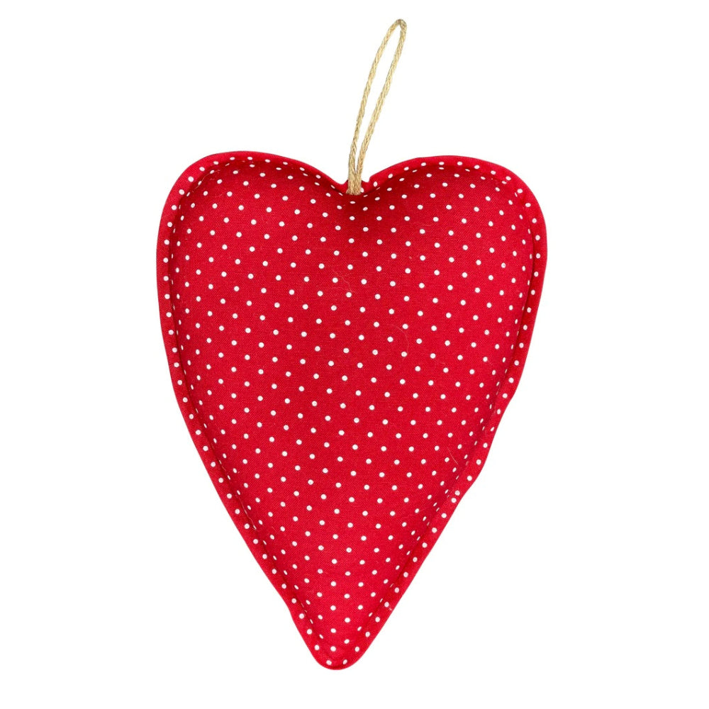 Danishville Anhänger Herz God Jul mit Tupfen