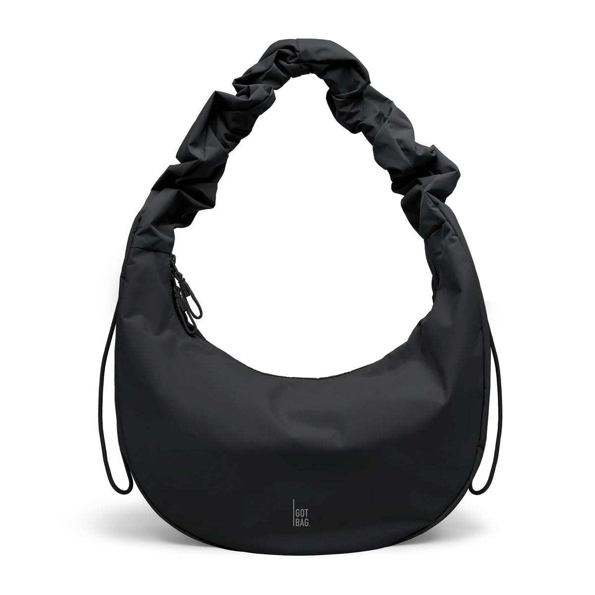 GOT BAG Moon Bag Ruffle monochrome black