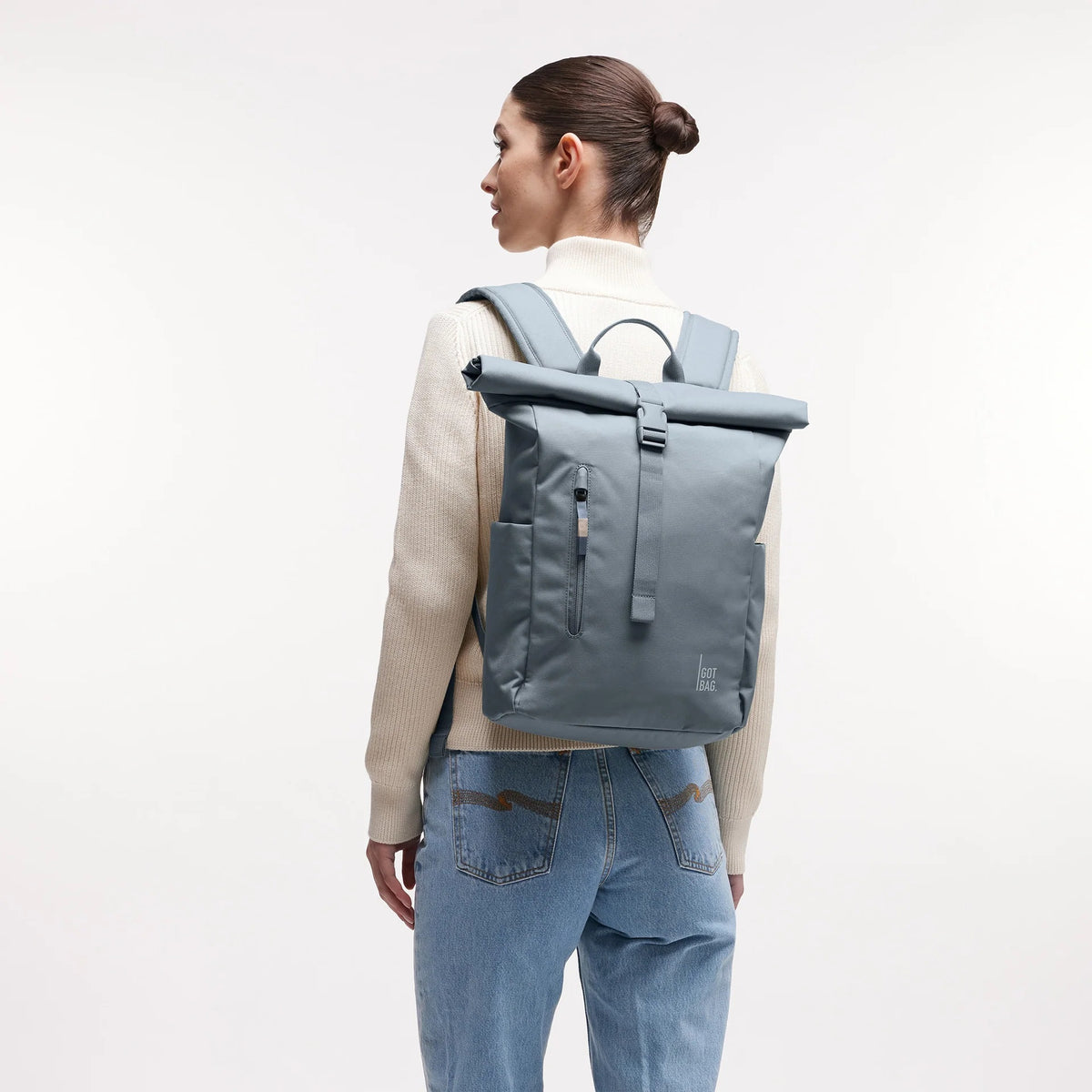 GOT BAG Rucksack Rolltop EASY small monochrome marlin