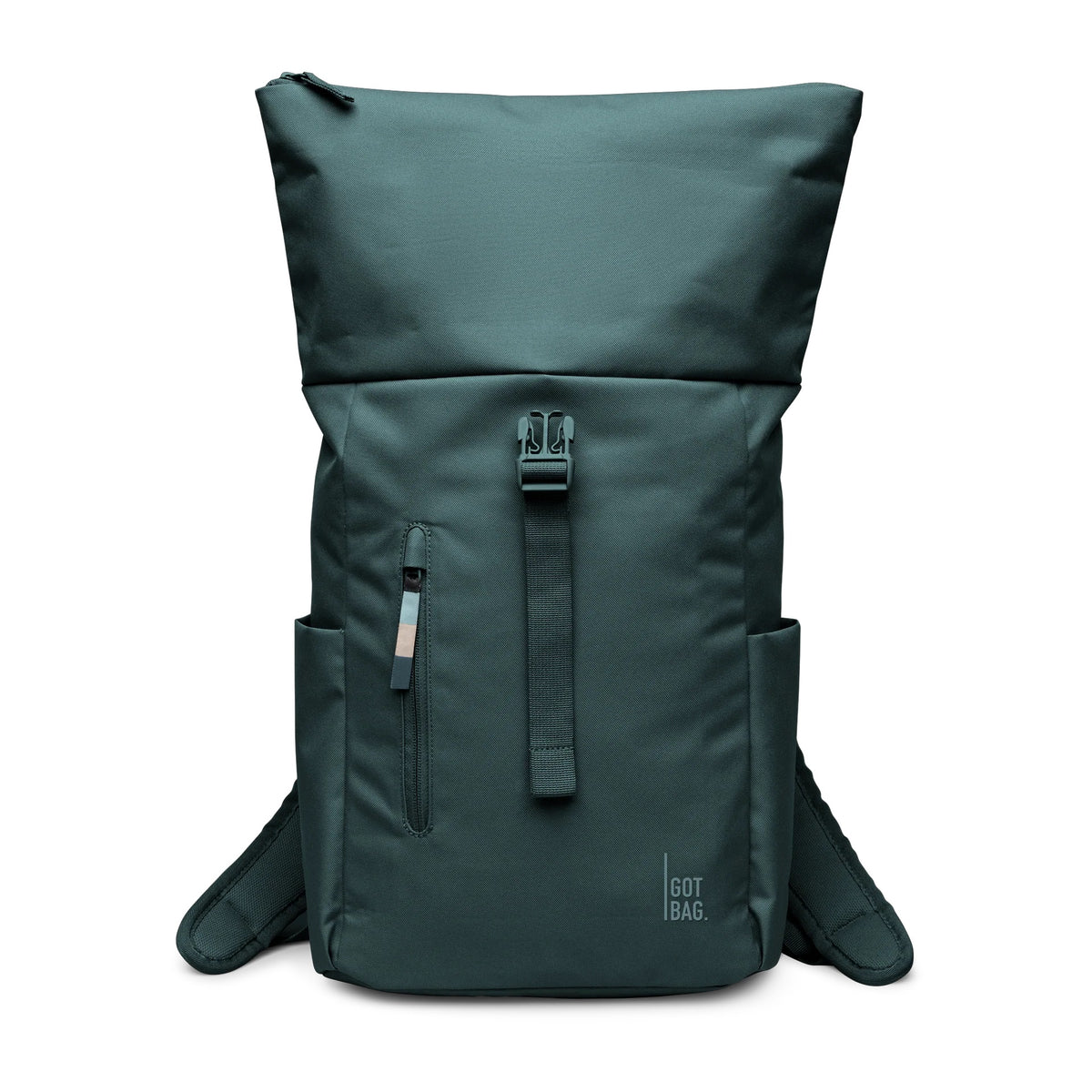 GOT BAG Rucksack Rolltop EASY small monochrome sea teal