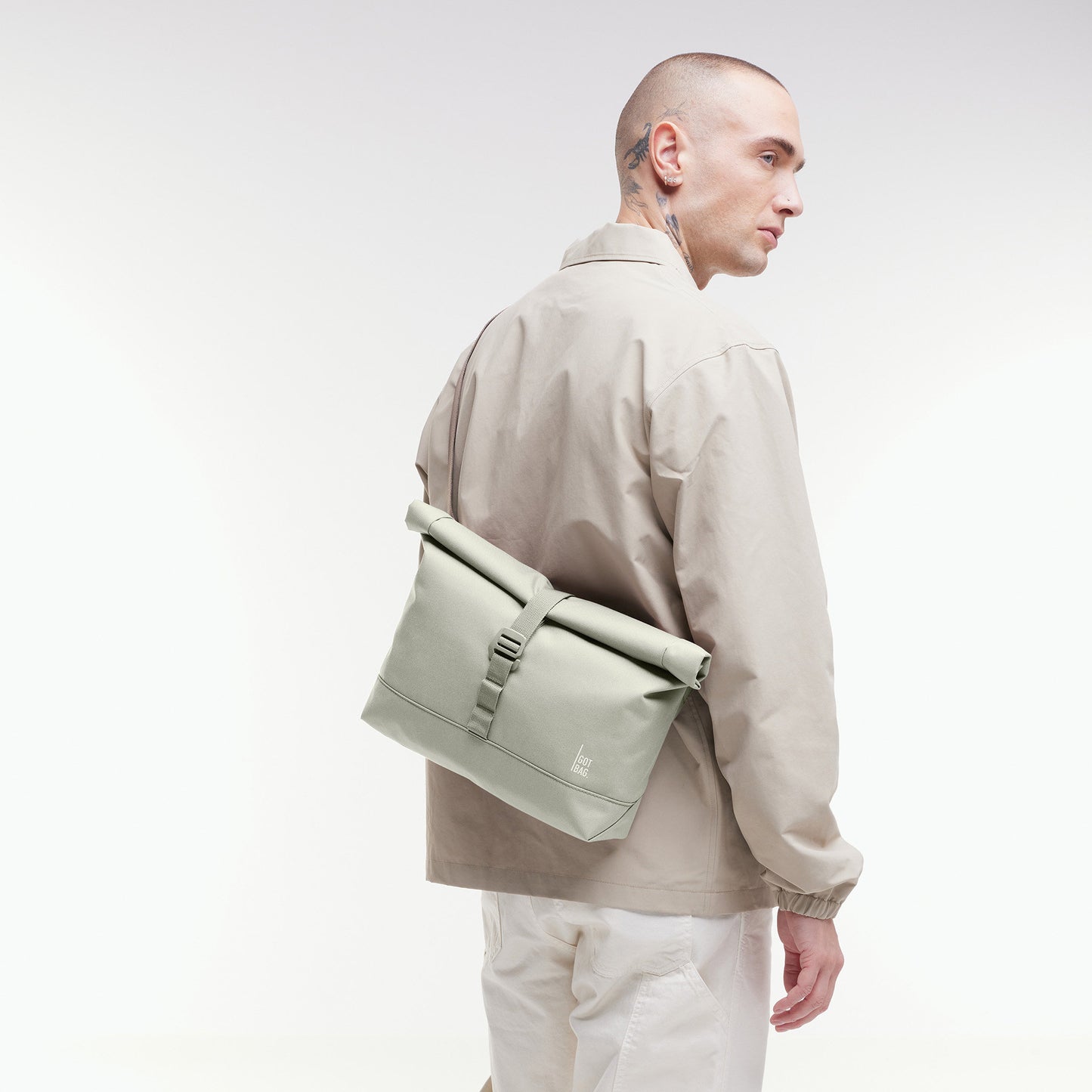 GOT BAG Messenger Bag monochrome porpoise