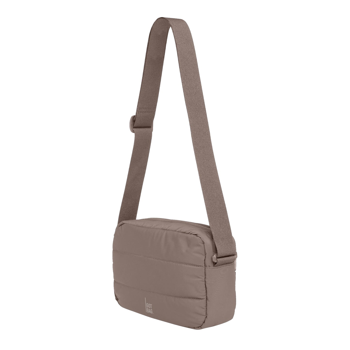 GOT BAG Puffer Crossbody Bag monochrome oyster