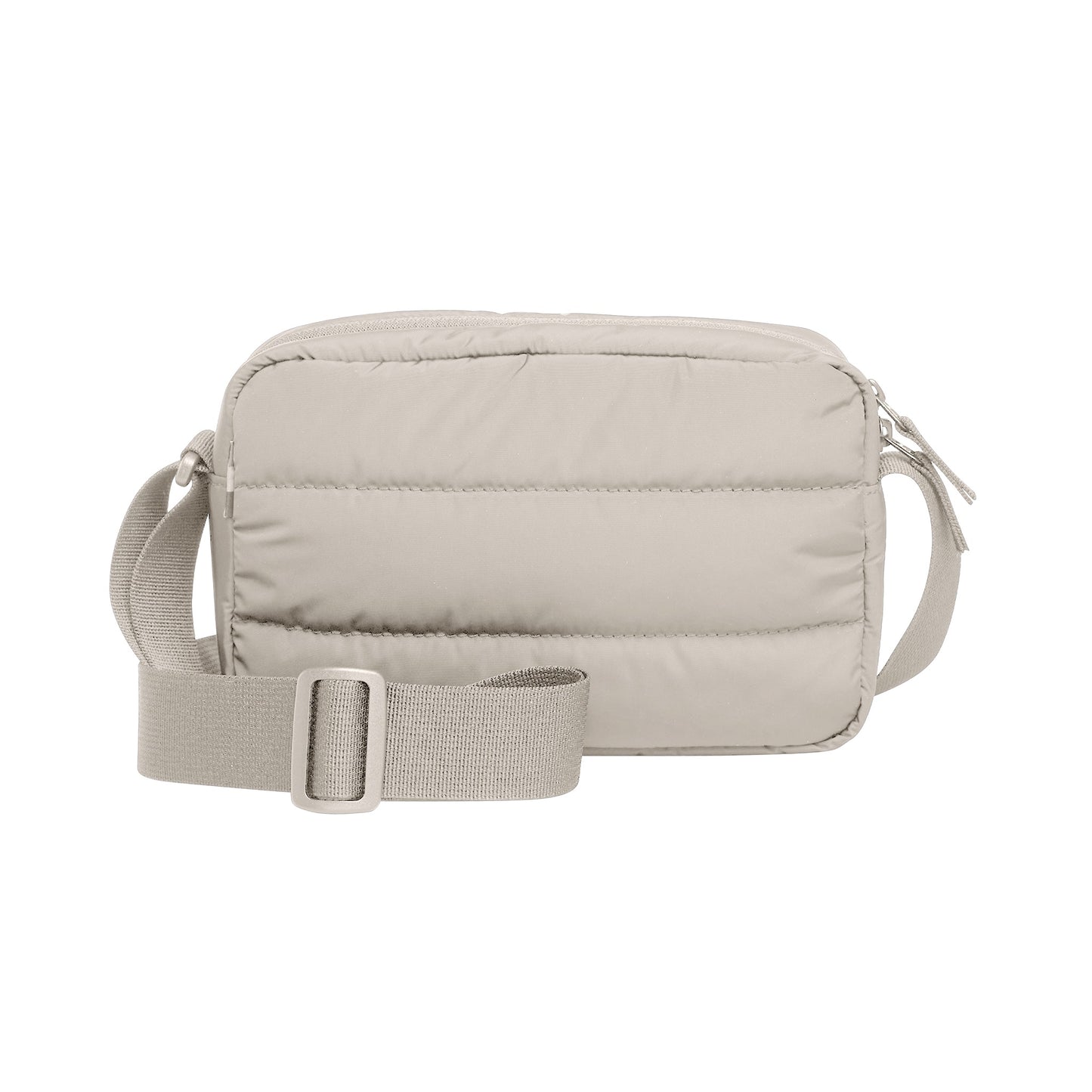 GOT BAG Puffer Crossbody Bag monochrome scallop