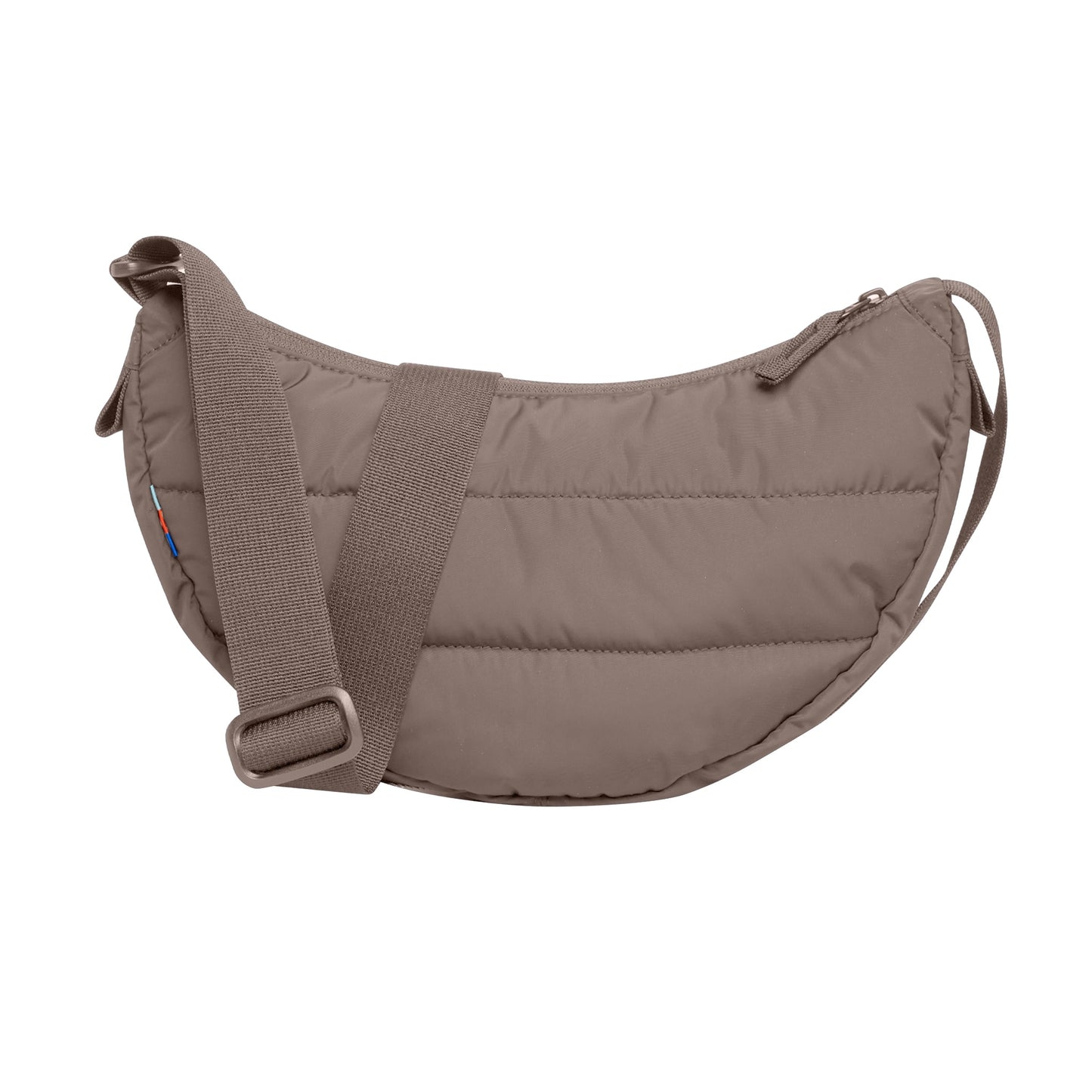GOT BAG Puffer Moon Bag small monochrome oyster