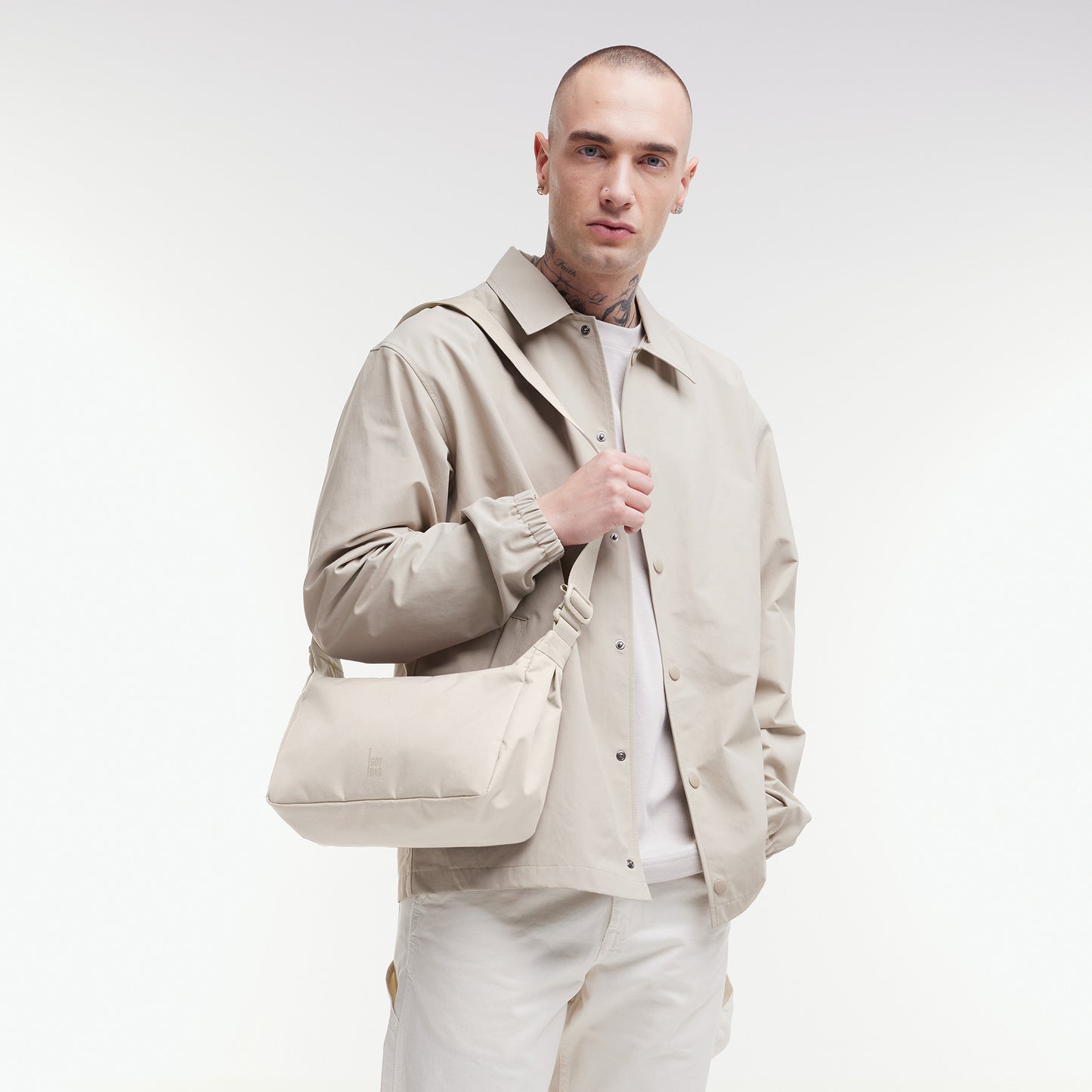 GOT BAG Square Bag small monochrome soft shell