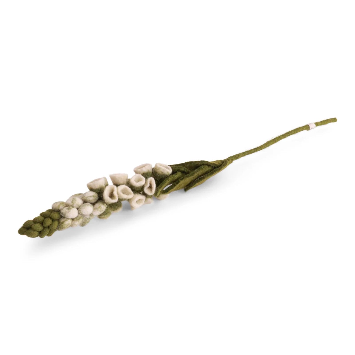 Gry & Sif Filzblume Fingerhut weiß