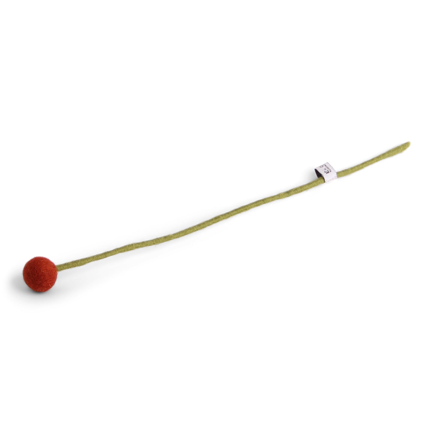 Gry & Sif Filzblume Kugelblume Ø 2 cm braun-orange