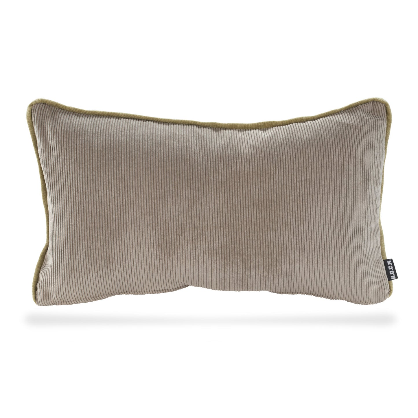 H.O.C.K. Vandel Kissen Cord 50x30cm olive hell