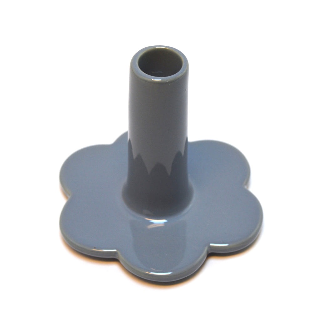 Home Delight Jasmin Kerzenhalter Keramik blau