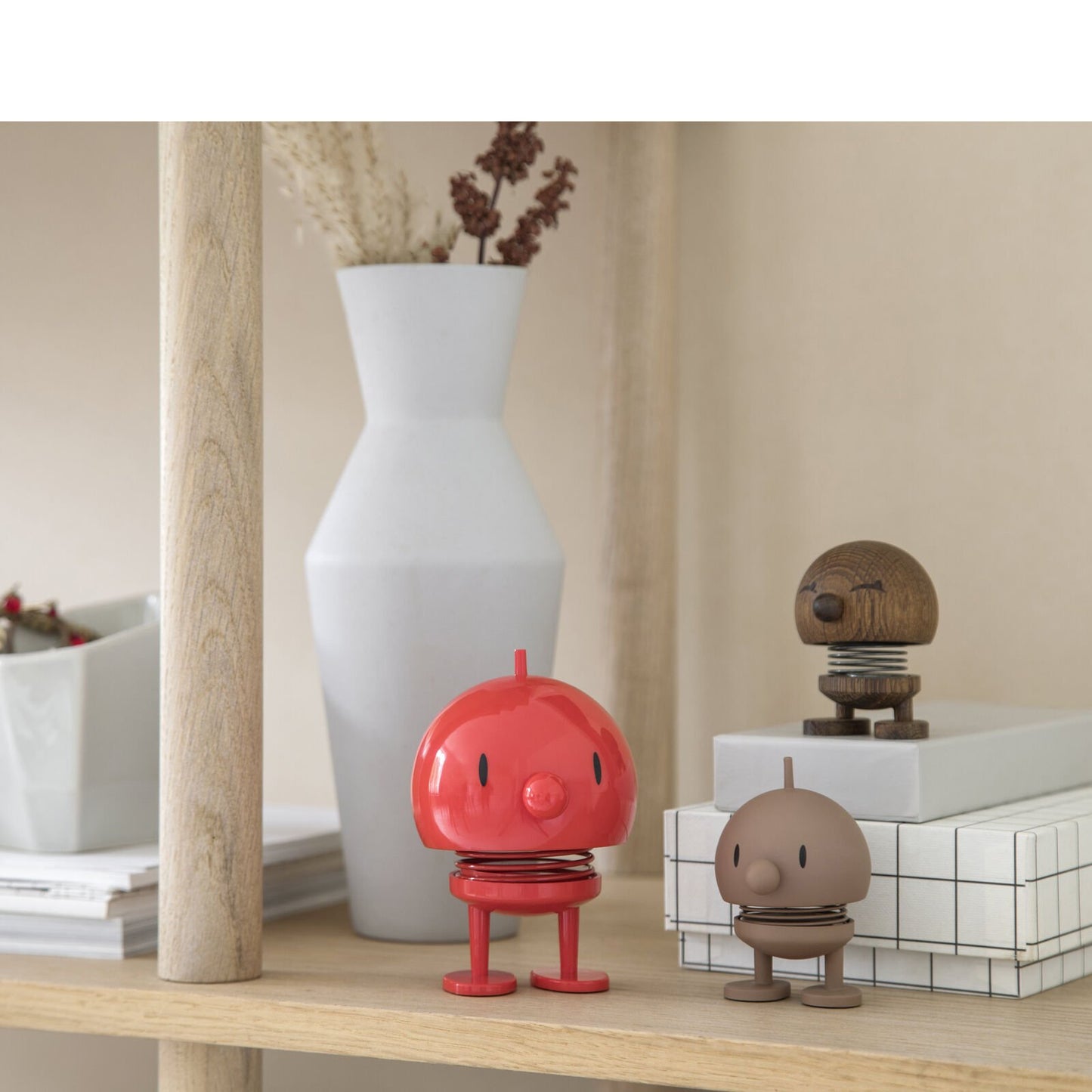 Hoptimist Design Dekofigur Bumble M red