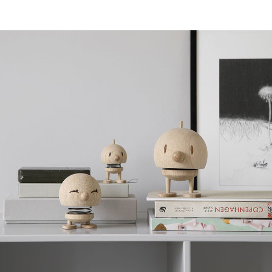 Hoptimist Design Dekofigur Bumble S raw oak
