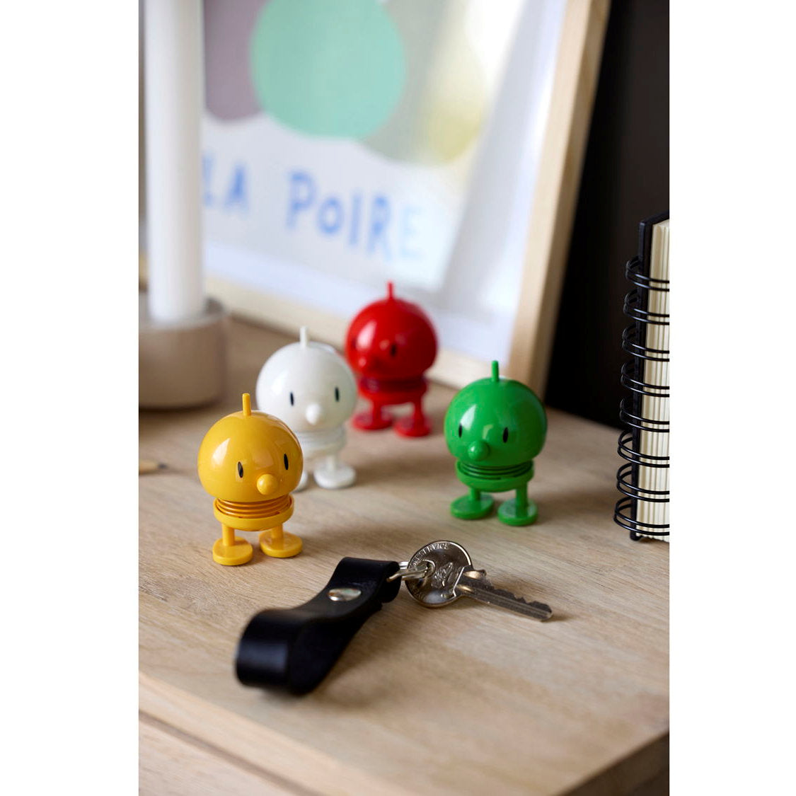 Hoptimist Design Dekofigur Bumble XS red