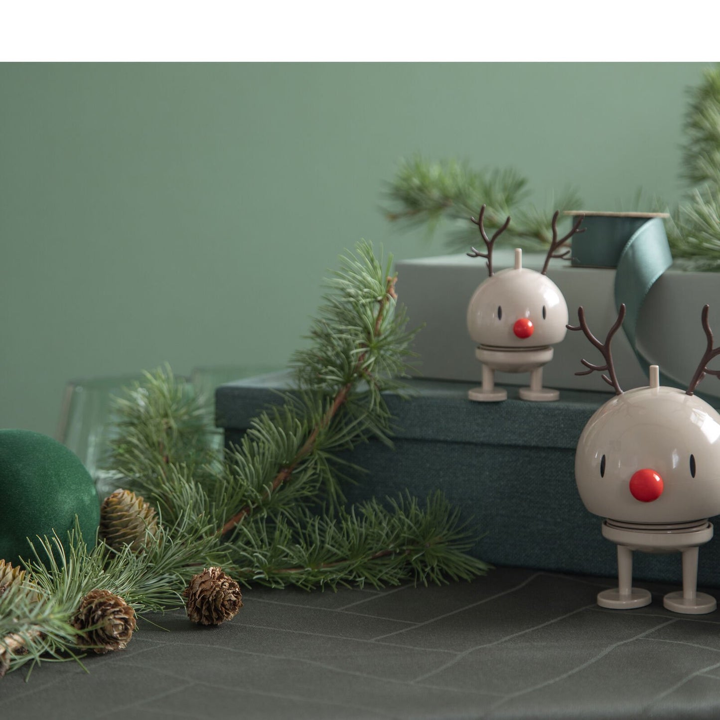 Hoptimist Design Dekofigur Reindeer S latte