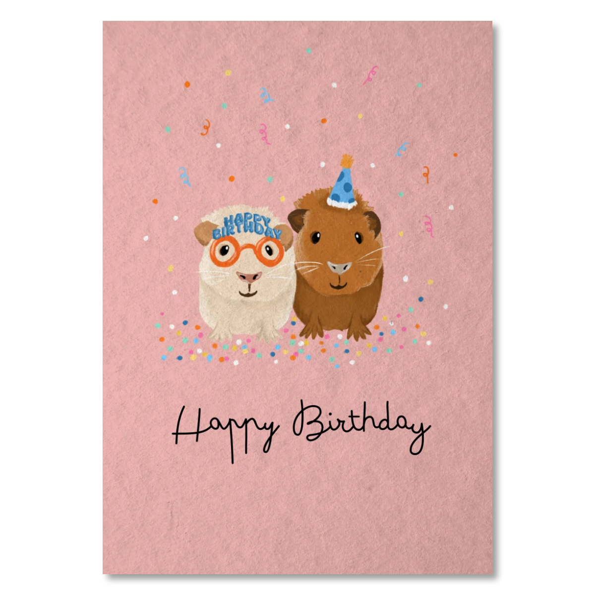 KEITCARDS Grußkarte Meerschweinchen