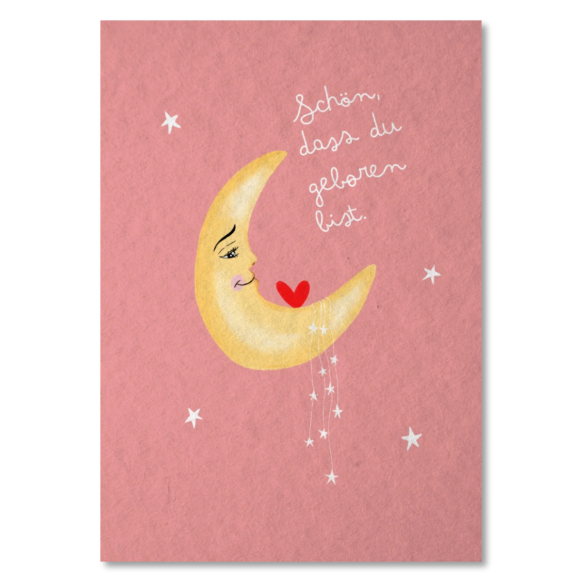 KEITCARDS Grußkarte Mond