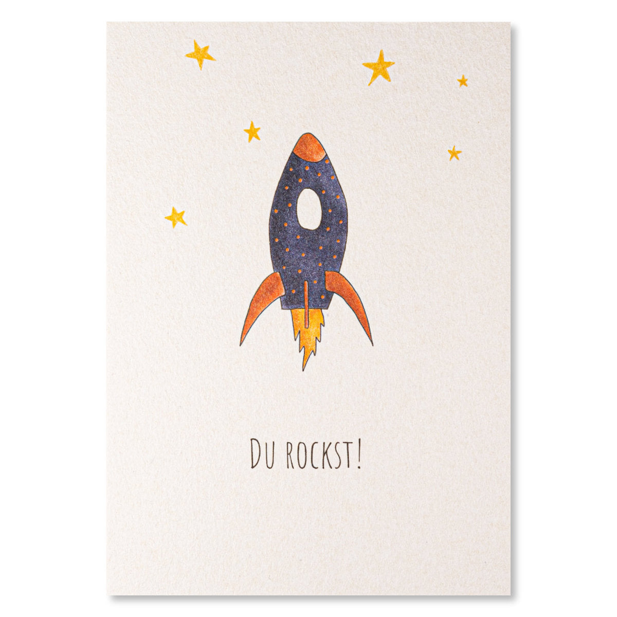 KEITCARDS Grußkarte Du rockst