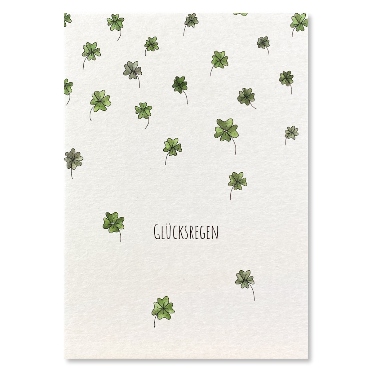 KEITCARDS Grußkarte Glücksregen