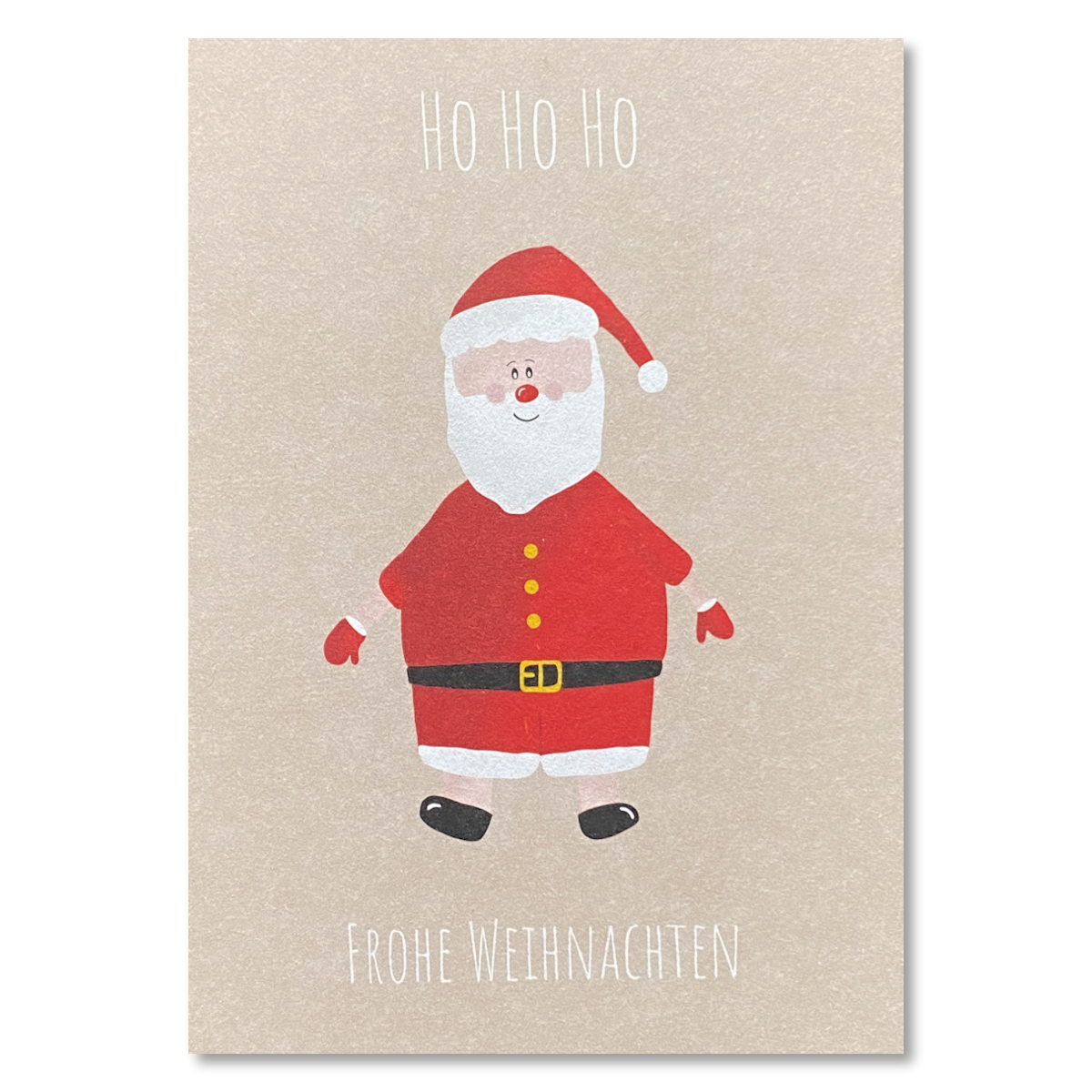 KEITCARDS Grußkarte Weihnachtsmann