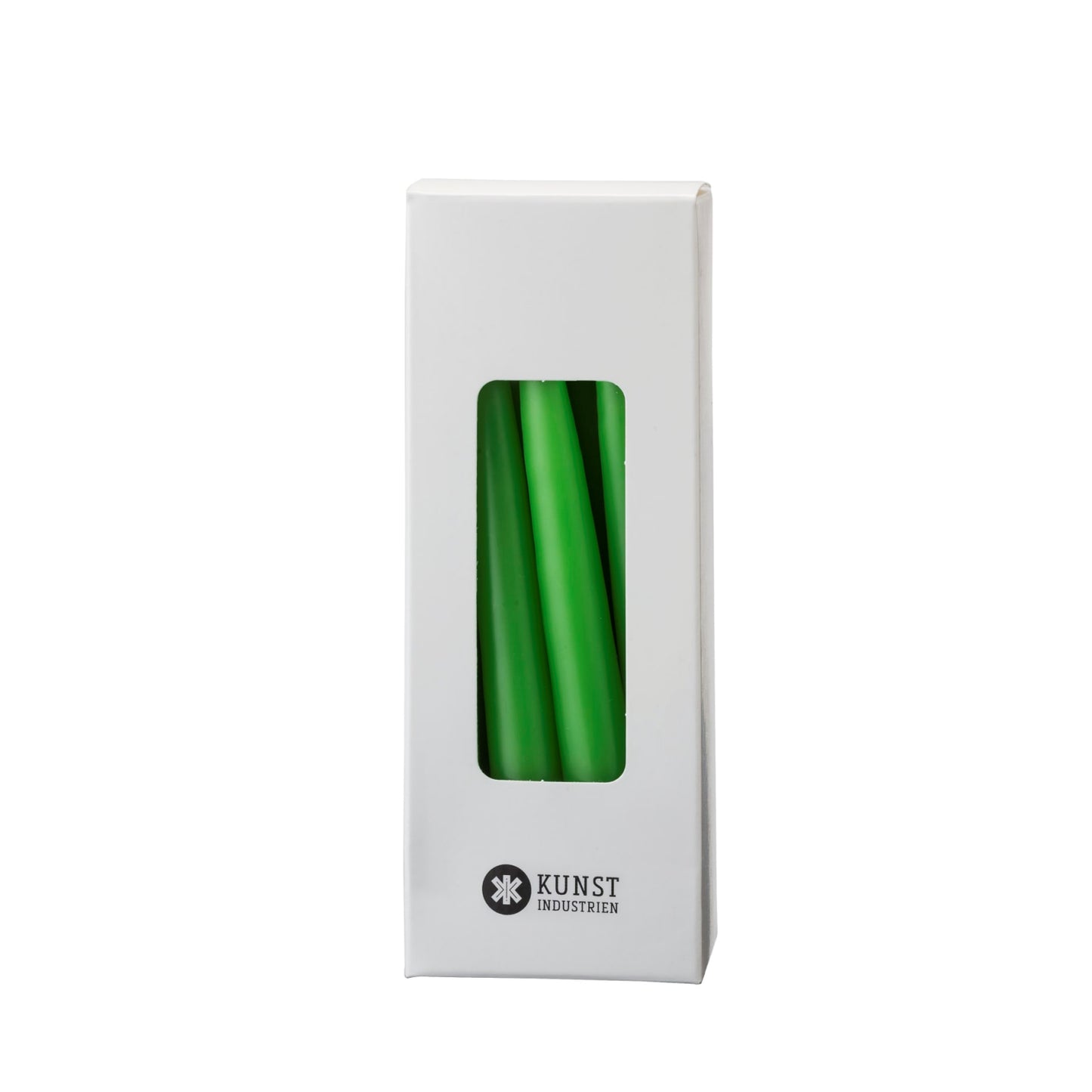 Kunstindustrien Kerzen klein hellgrün 120×13 mm in Box