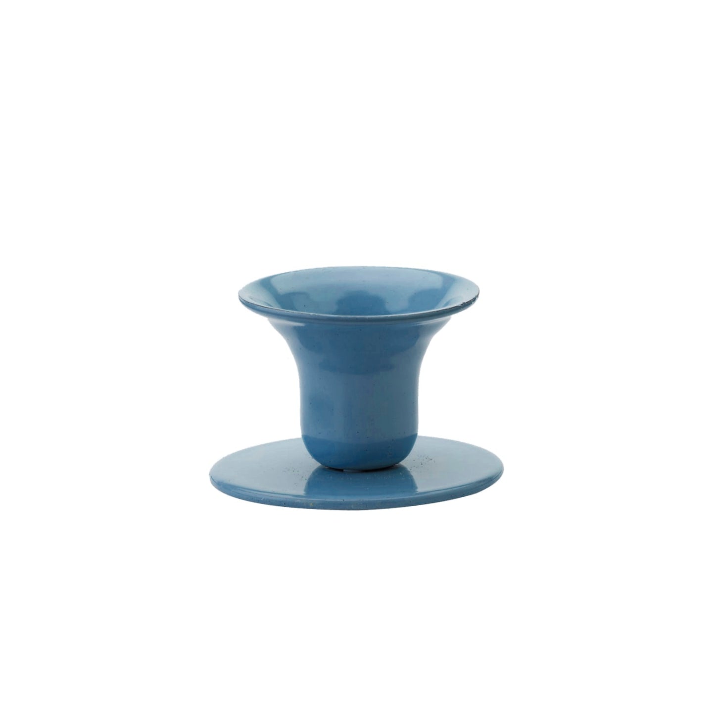 Kunstindustrien Kerzenhalter Mini Bell blau für 13 mm Kerzen
