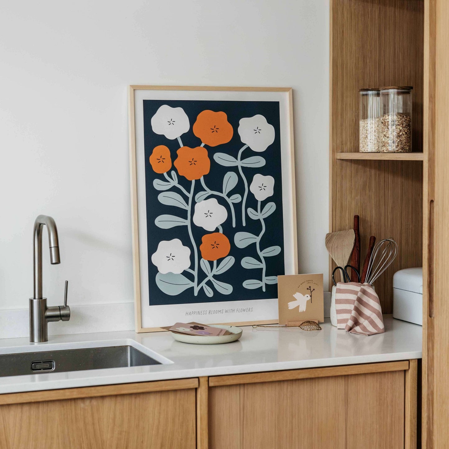 Little Otja Bilderrahmen Lindenholz natur 40×50 cm