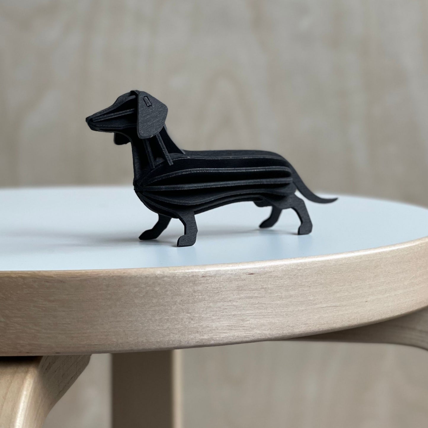 Lovi Dackel Design Dekofigur Birke