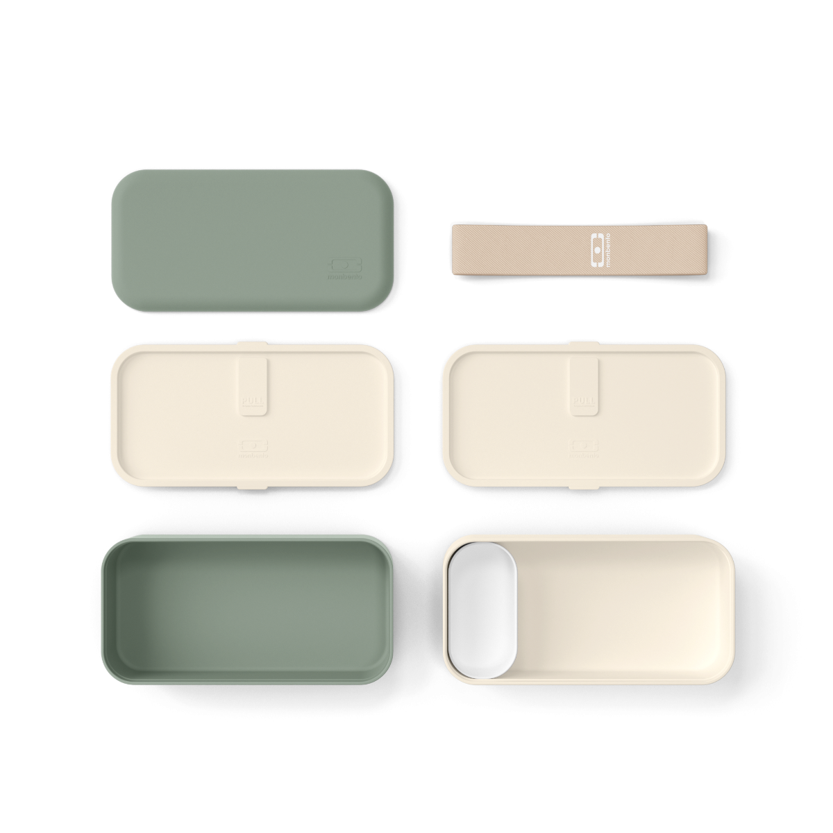 Monbento Lunchbox MB Original Green Natural