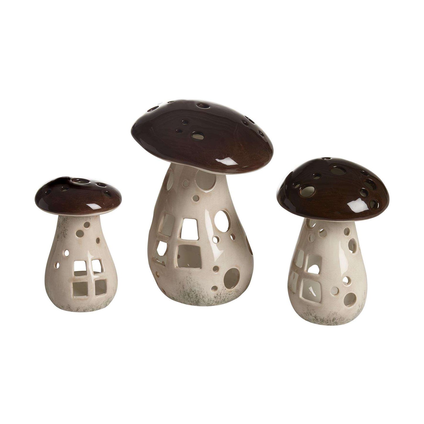 Nääsgränsgården Windlicht Pilz Carl-Johan Höhe 14 cm