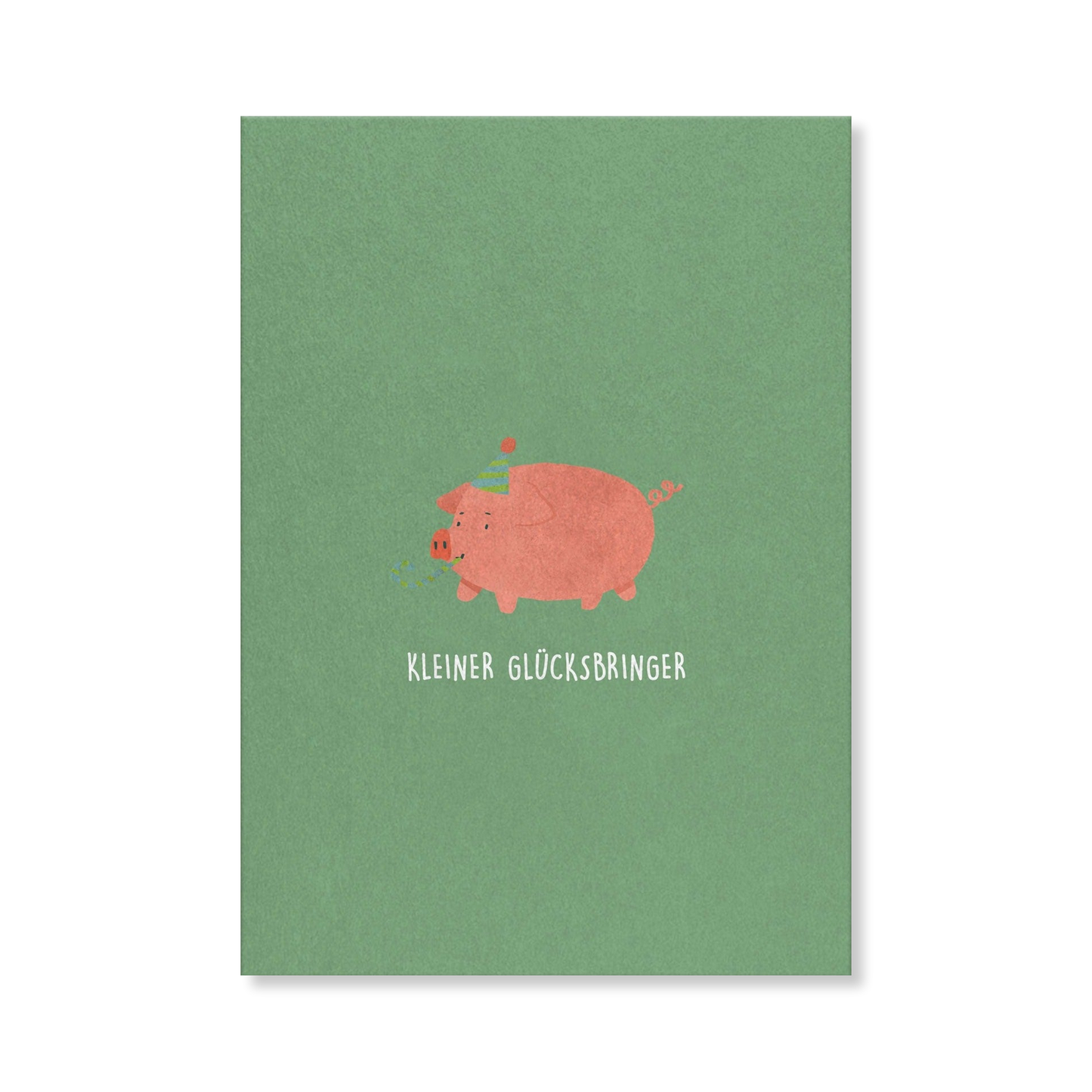 Naturbedacht Postkarte Glücksschweinchen Nr. 105