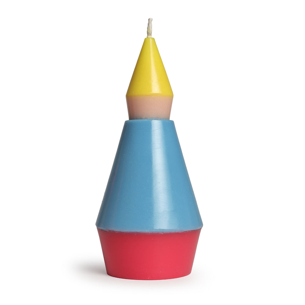 not the girl who misses much Kerze Little Ones N°1 blau