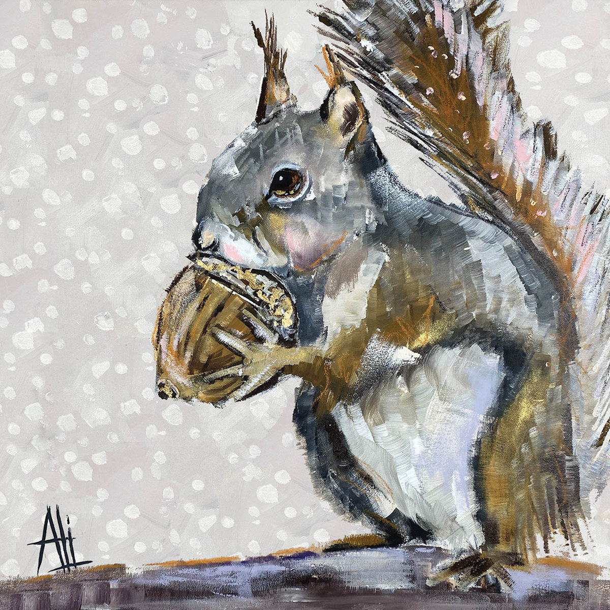 ppd Squirrel Portrait Lunch-Servietten 33x33 cm