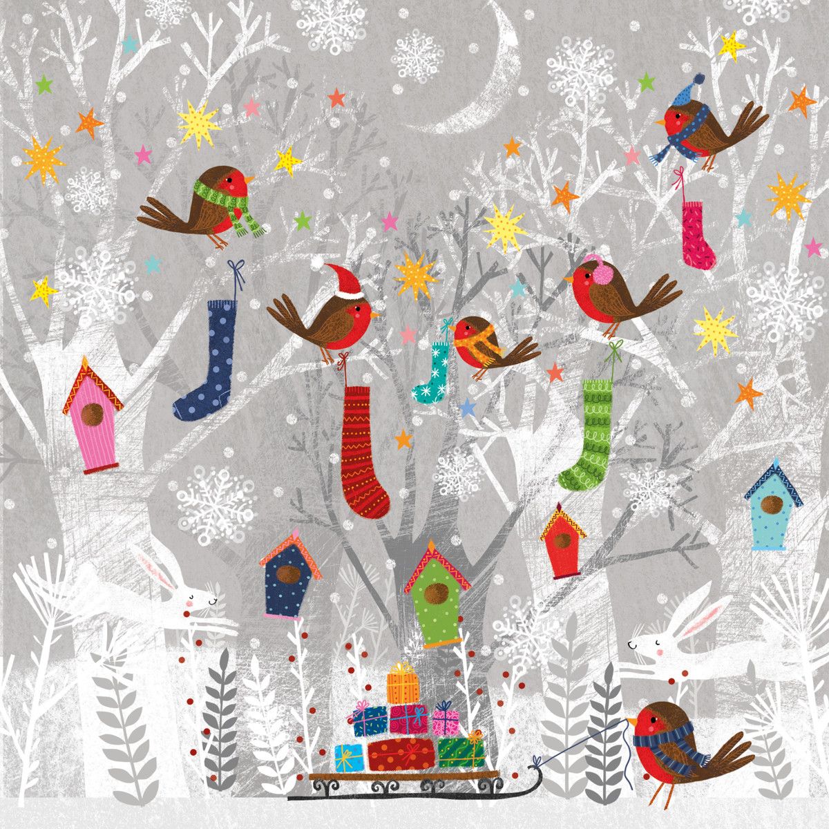 ppd Tree Party Cocktail-Servietten 25x25 cm