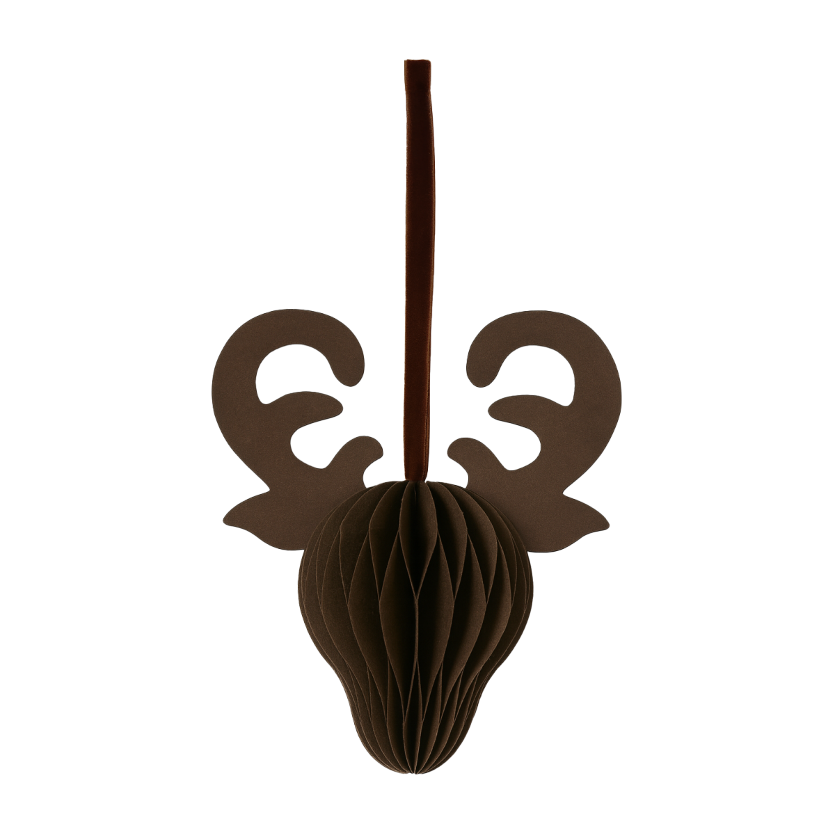 Papurism Papierdekoration Rentier 12 cm