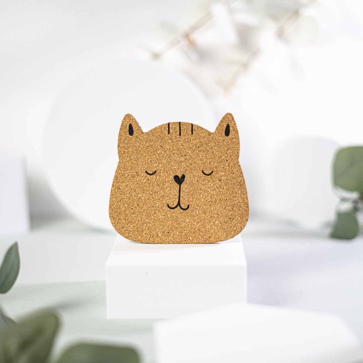 PepMelon Korkuntersetzer Meaow 6er-Set mit Box
