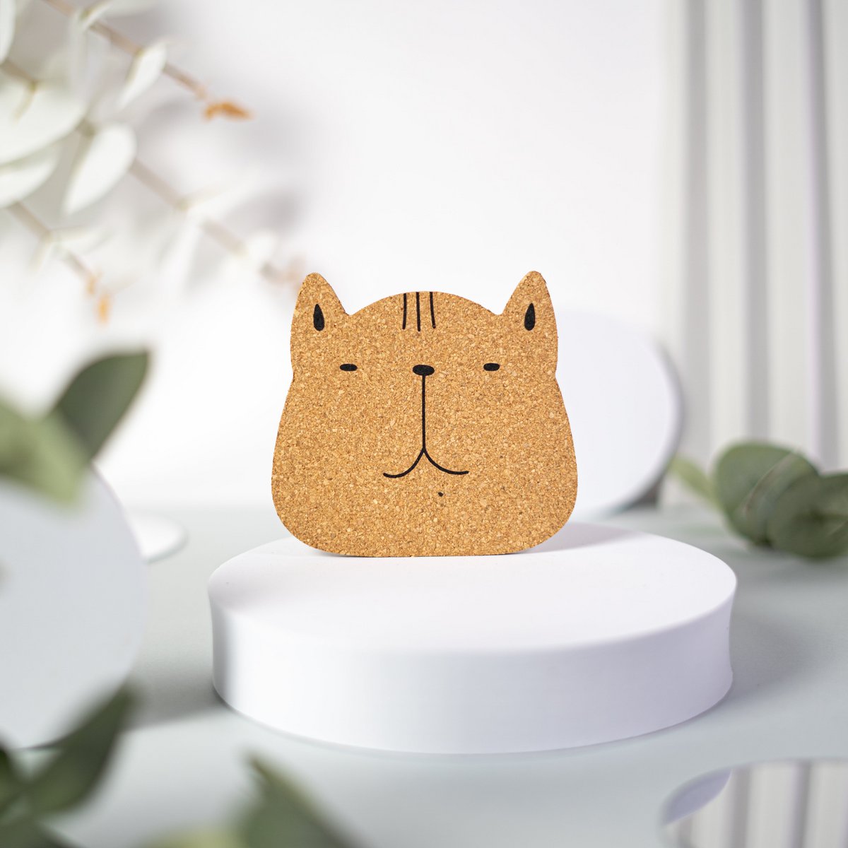 PepMelon Korkuntersetzer Meaow 6er-Set mit Box