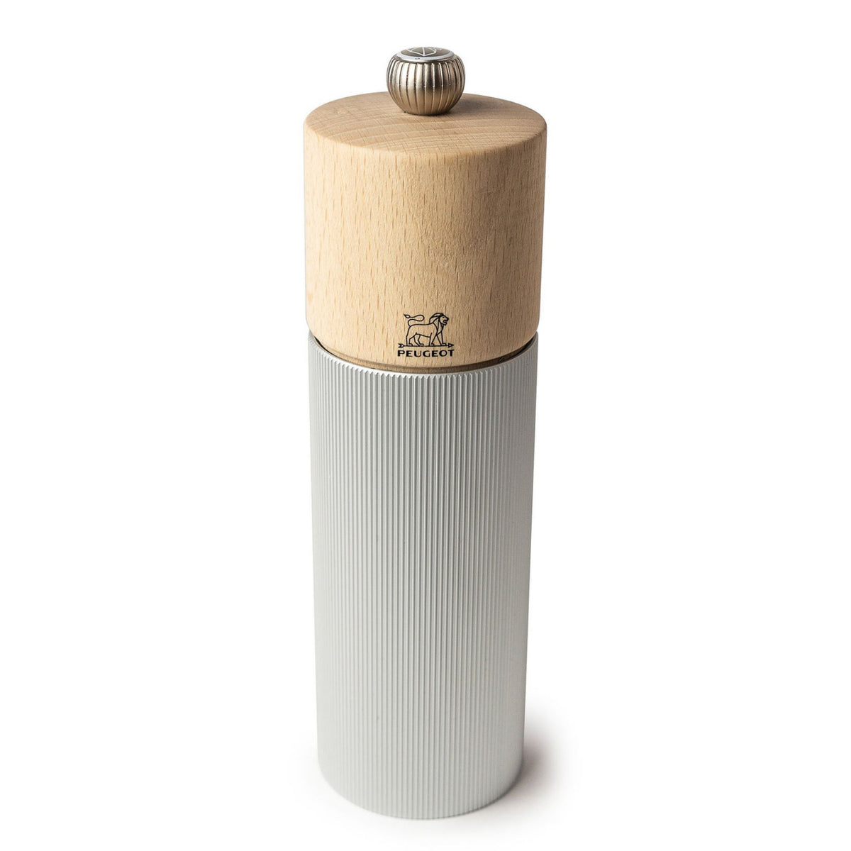 Peugeot Line Salzmühle Aluminium/Natur 18 cm