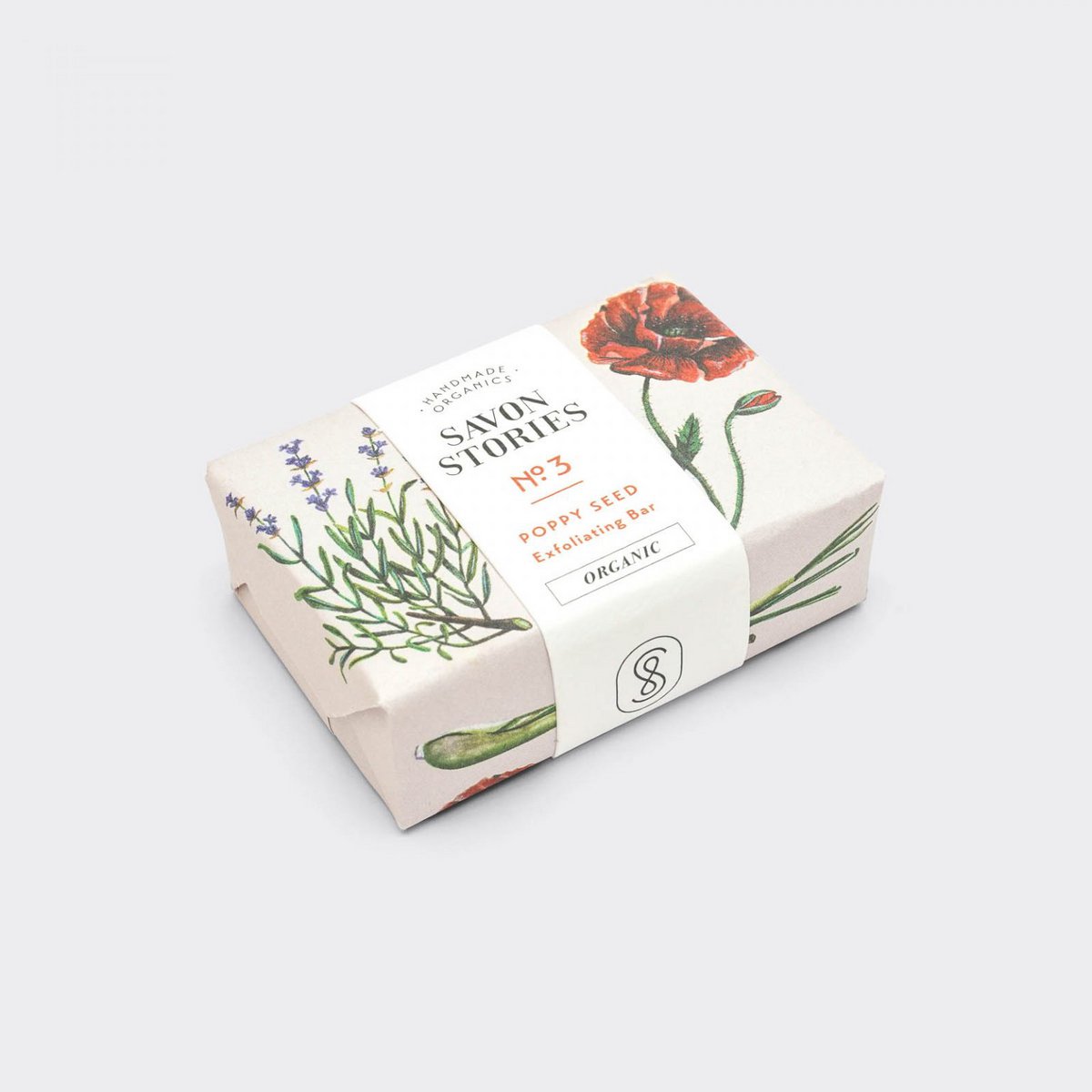 Savon Stories N°3 Soap Organic - Poppy Seed