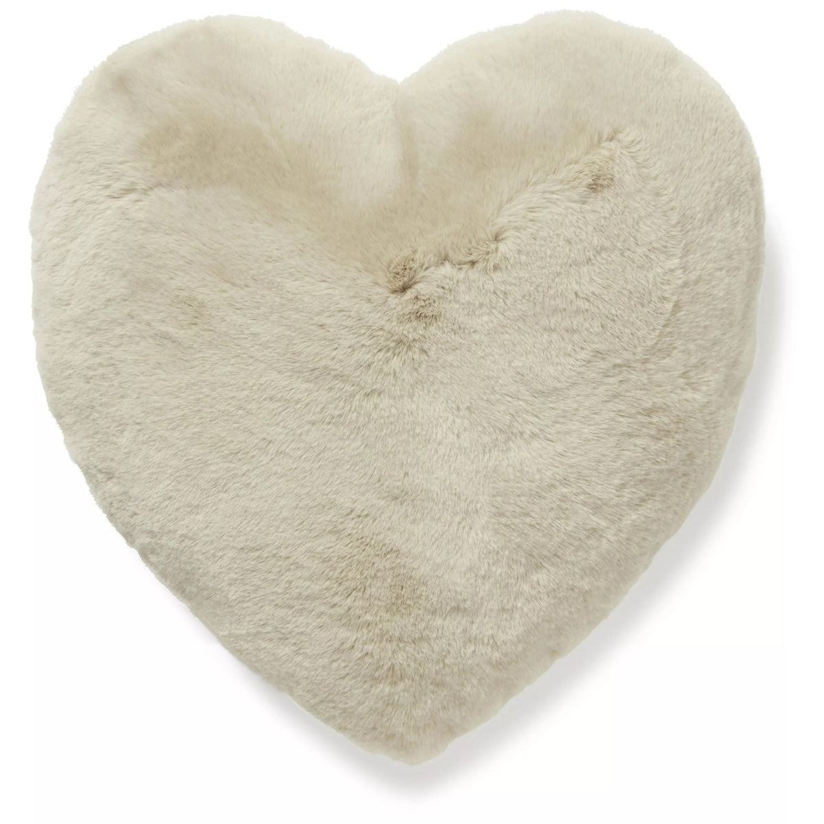Skinnwille Home Fluffy Herzkissen beige