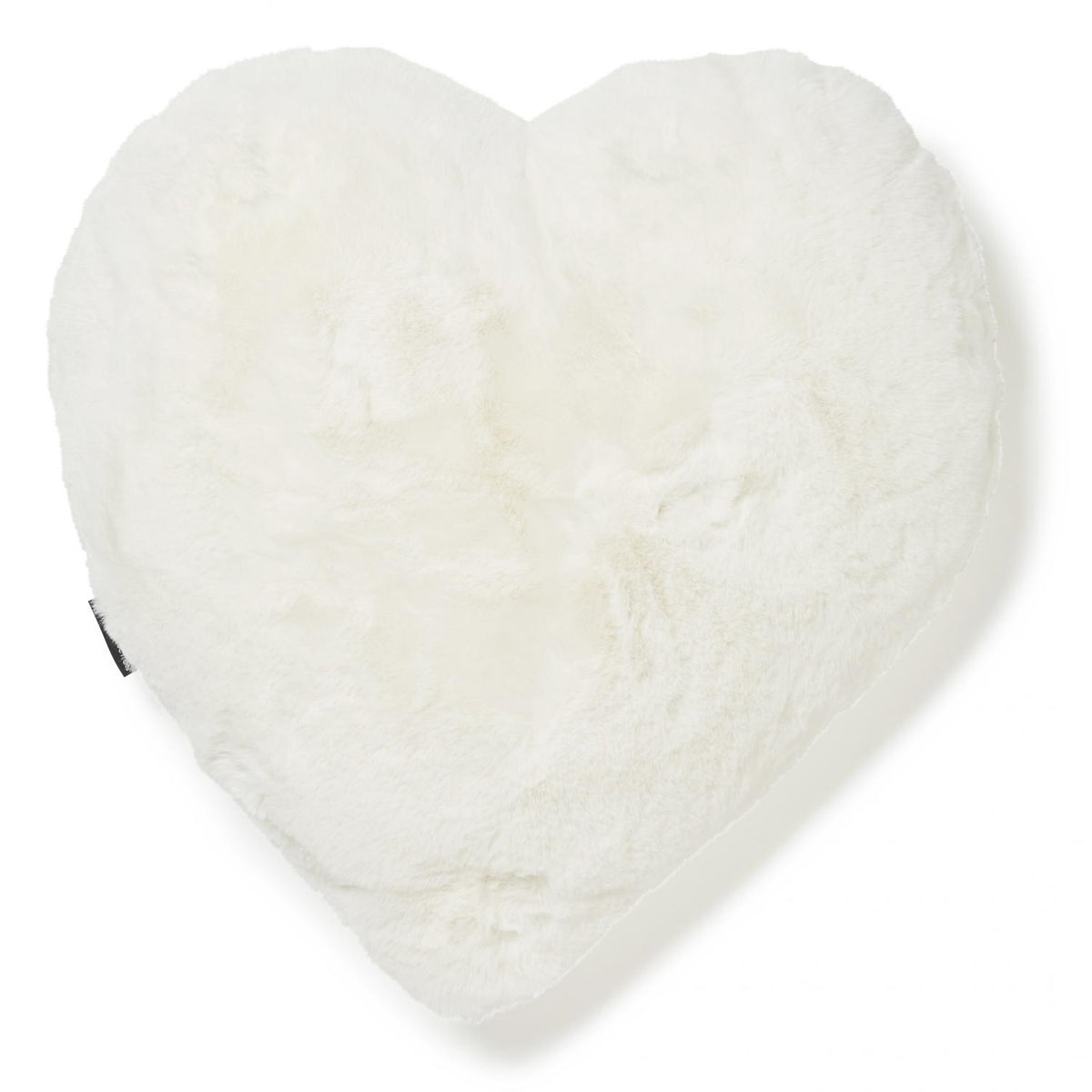 Skinnwille Home Fluffy Herzkissen elfenbein