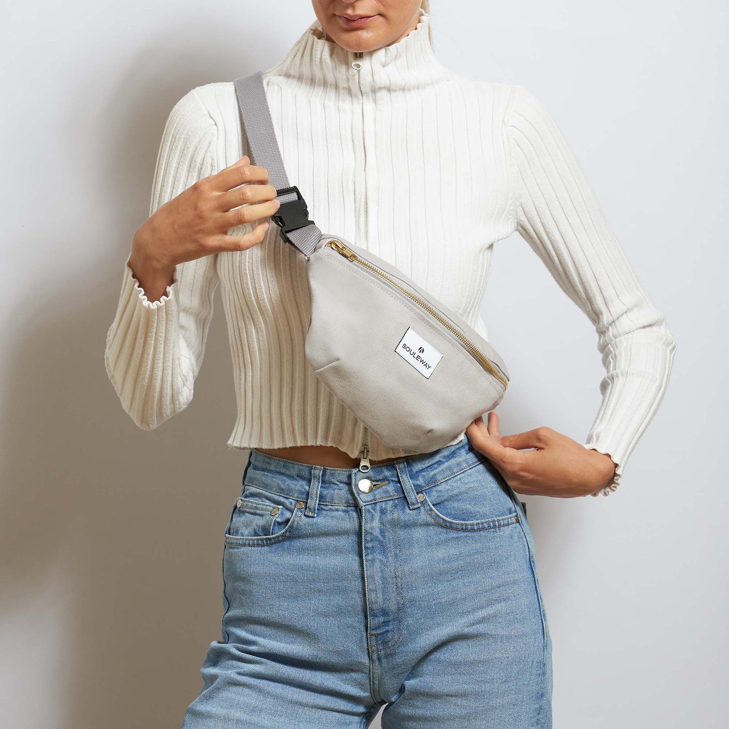 Souleway Gürteltasche Bum Bag dust grey