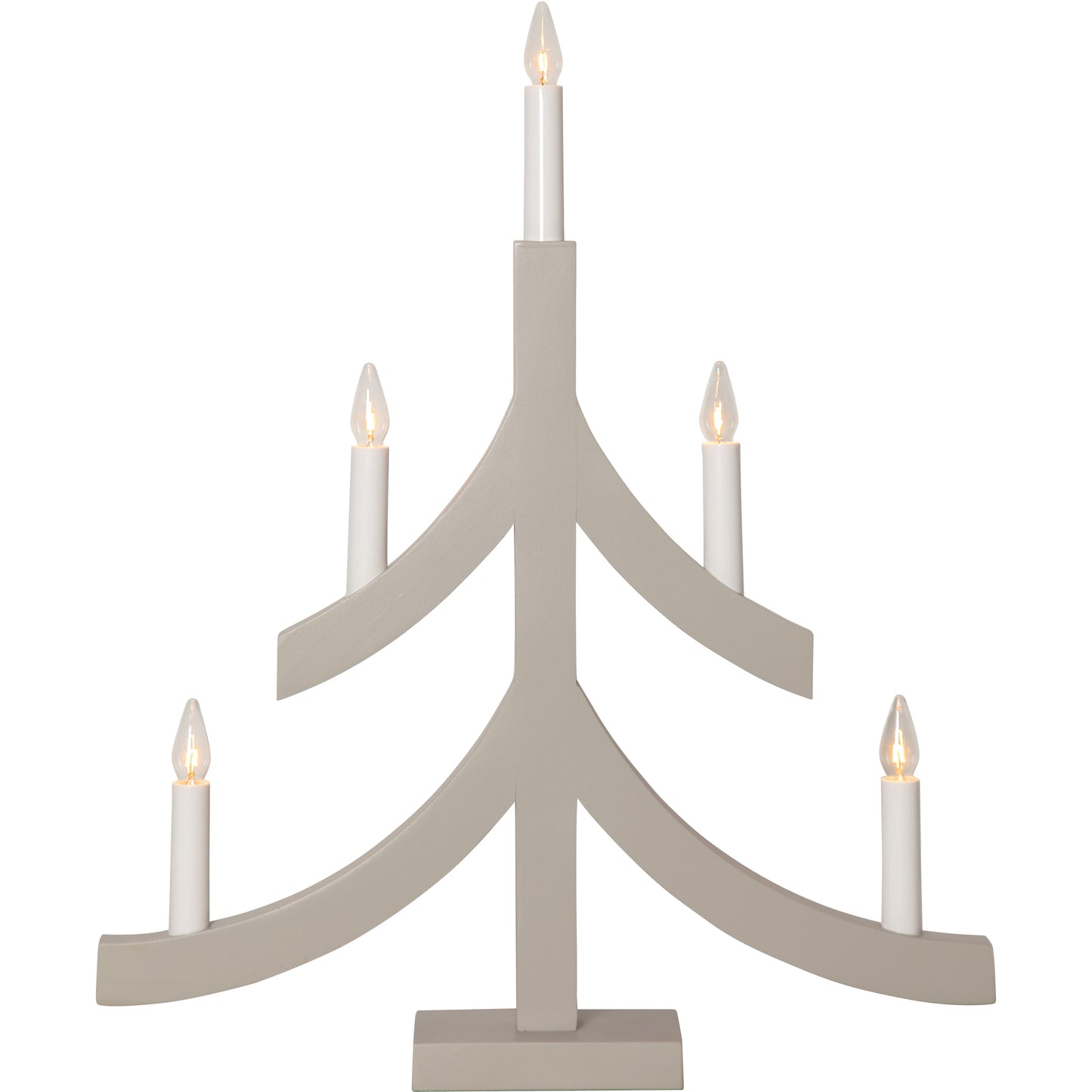 Star Trading Kerzenleuchter PAGOD greige