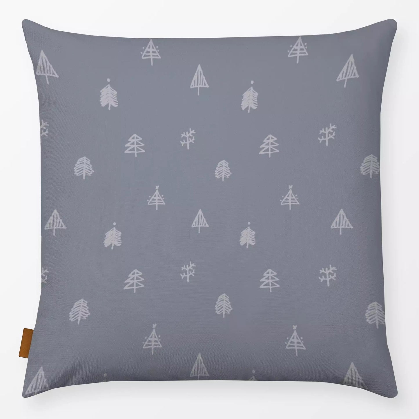 Textilwerk Kissen 40x40 cm Sketched Christmas Trees