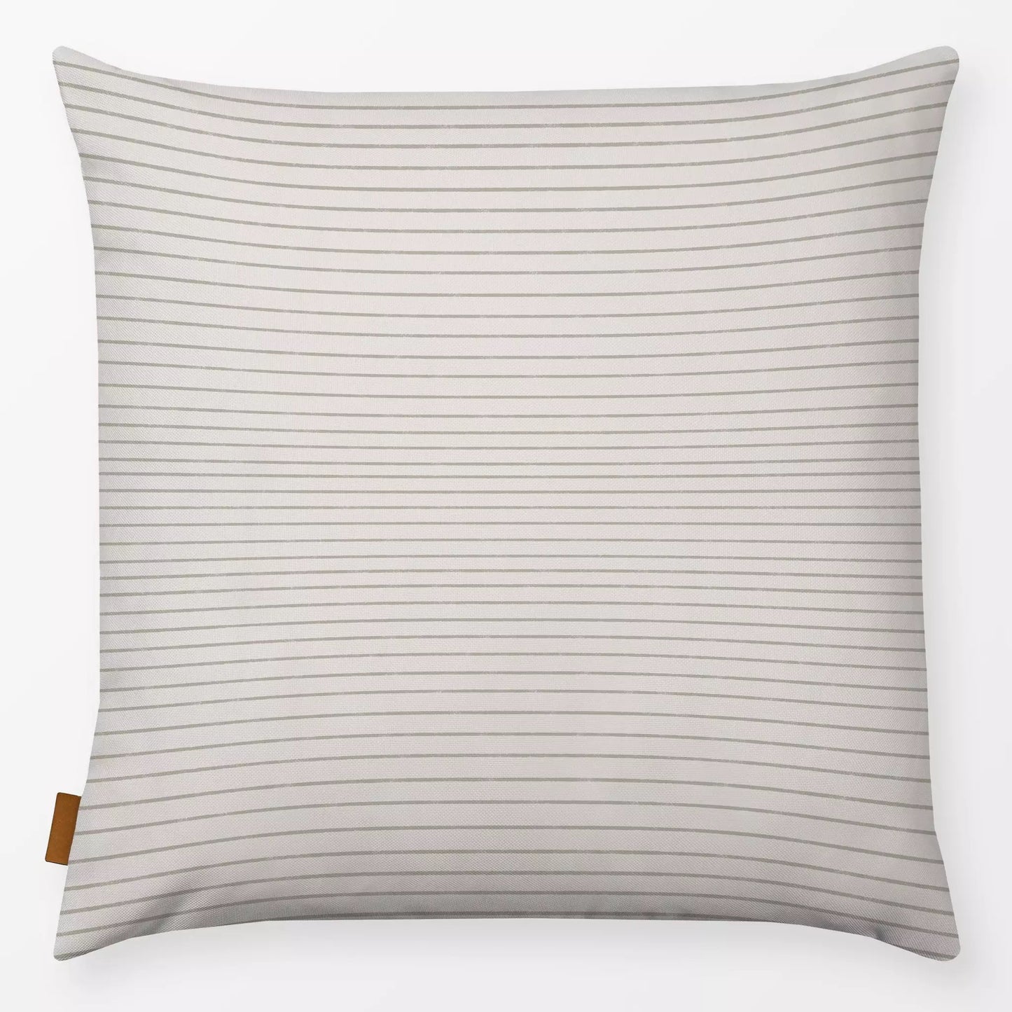 Textilwerk Kissen 40x40 cm Streifen Beige Hell
