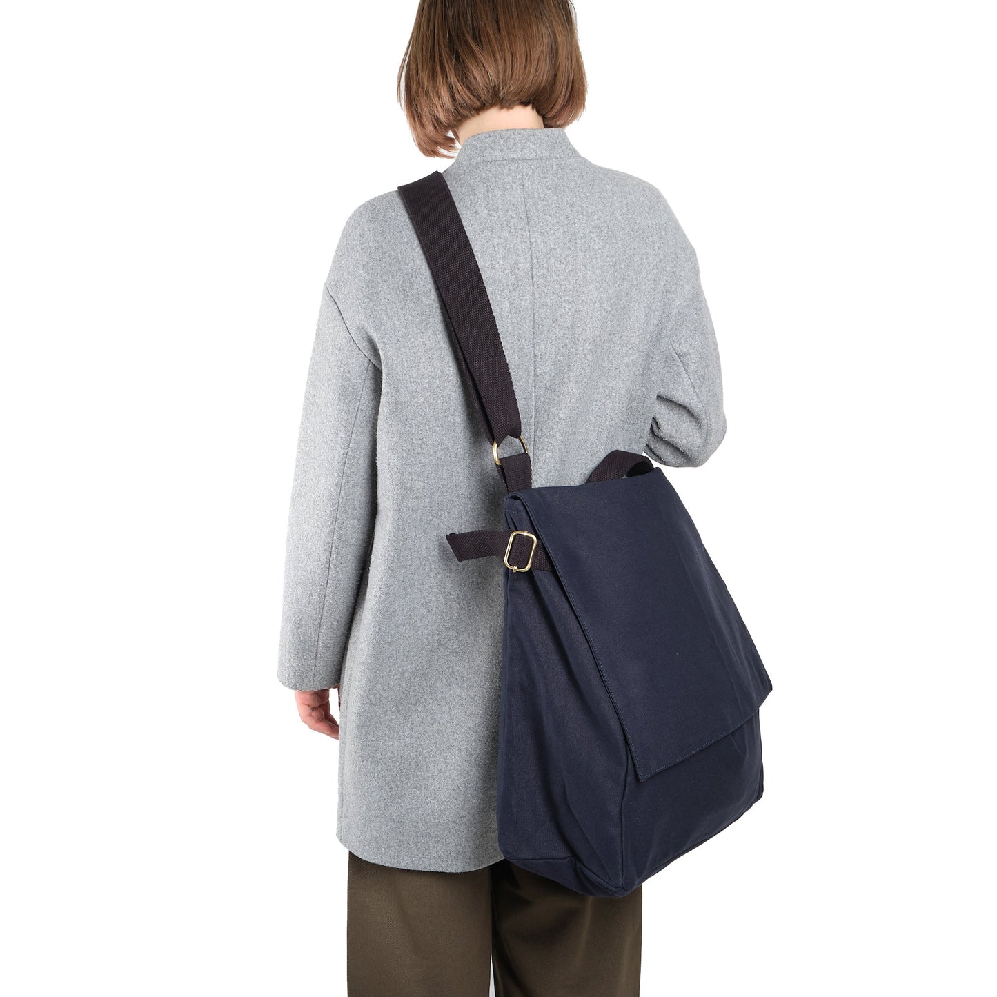 The Organic Company Big Shoulder Bag Rei - dark blue