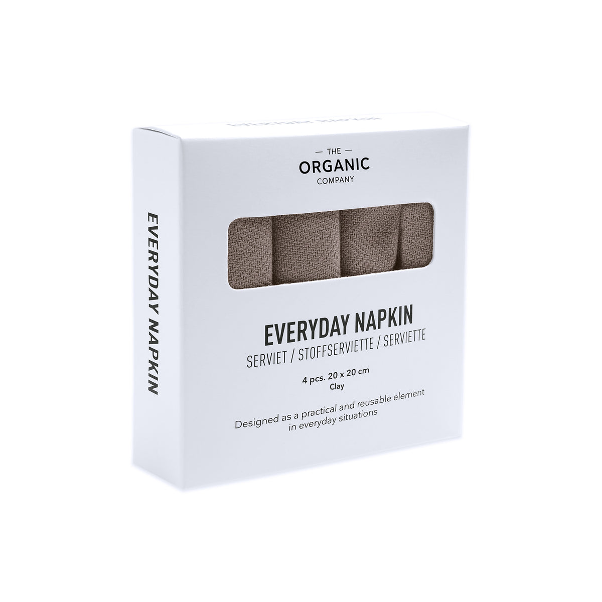 The Organic Company Stoffservietten Everyday clay